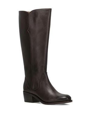 Frye Carson 2 Piping Knee High Boot - Black