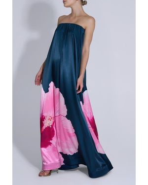 LIDEE Woman Costiera Dress - Blue