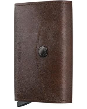 Secrid Envelope Wallet Vintage - Brown