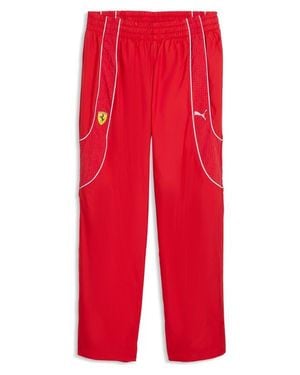 PUMA X Ferrari Tech-X Elastic Waist Pants - Red