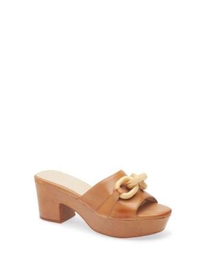 Chocolat Blu Grecia Platform Slide Sandal - Multicolor