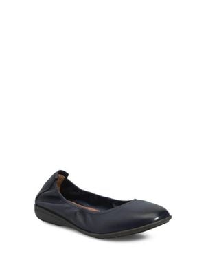 Børn Felicity Leather Flat - Blue