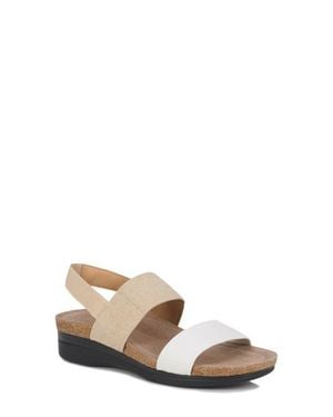Drew Maeve Slingback Sandal - White