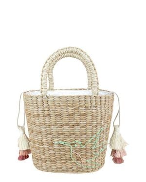 LIKHÂ Hummingbird Embroidered Tote Bag - Metallic