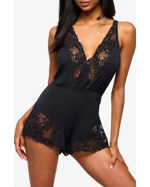 Cosabella Carmela Sleep Romper - Blue