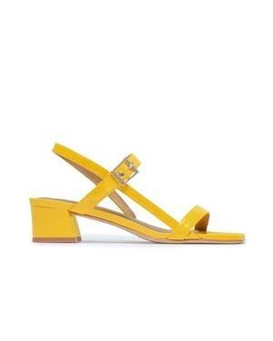 Bernardo Jinji Low Heel Sandal - Yellow