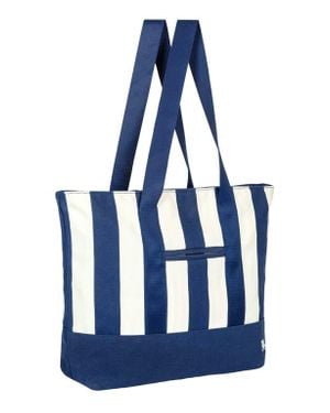 Dock & Bay UK Canvas Beach Bag - Blue