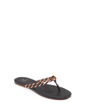 Kaanas Litibuan Corded Flip Flop - White