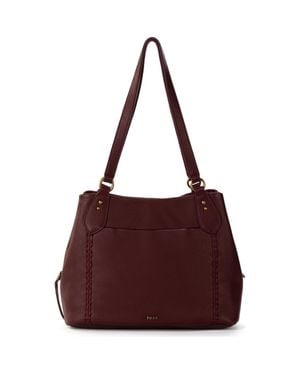 The Sak Melrose Satchel Bag - Purple