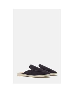 SCAROSSO Lucrezio Slippers - Blue