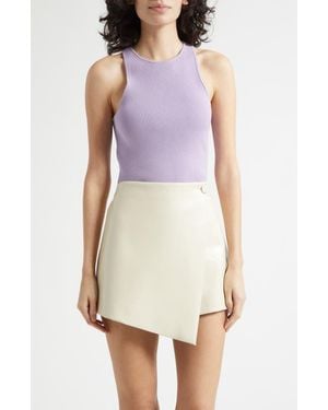 Toccin Avery Racerback Tank - White