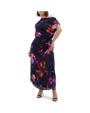 City Chic Maxi Dress - Purple