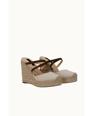 Kendall Louise Thimbles Wedges - Natural