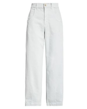 Eleventy Straight Leg Bull Pants - White