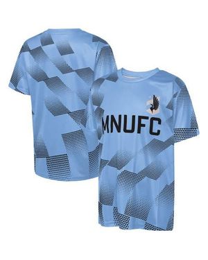 Outerstuff Youth Minnesota United Fc Sheer Thrill T-Shirt - Blue