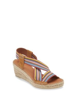 Toni Pons Tina Espadrille Wedge Sandal - Brown
