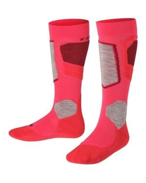 FALKE Sk4 Advanced Ski Socks - Red