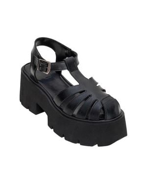 Prologue Shoes Verua Platform Sandal - Black