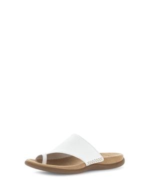 Gabor Asymmetric Flip Flop - White