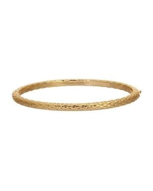 Native Gem Bali Bangle Bracelet - Metallic