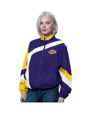 Starter Los Angeles Lakers 1St Quarter Full-Zip Jacket - Purple