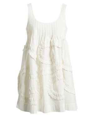 Damson Madder Stella Minidress - White