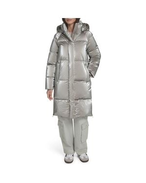 Levi's Regular Long Puffer Jacket - Gray