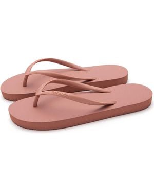 feel good Slimz Core Natural Rubber Flip-Flop Thong Sandals - Pink