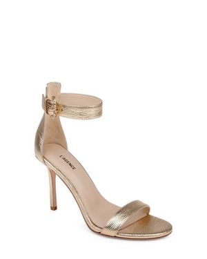 L'Agence Gisele Ankle Strap Sandal - Metallic