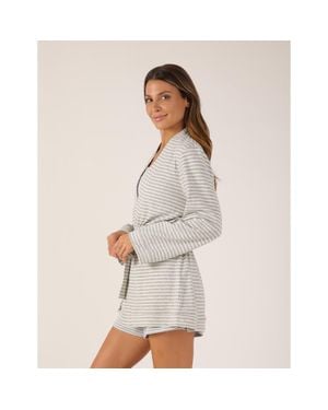 Softflex Cloud Fleece Robe - Brown
