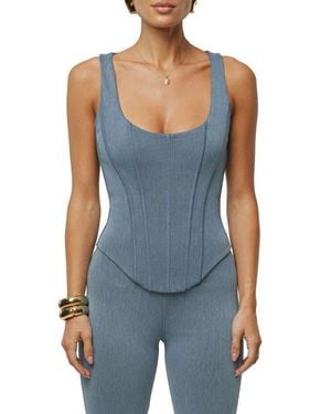 JLUXLABEL Sierra Sleeveless Top - Blue