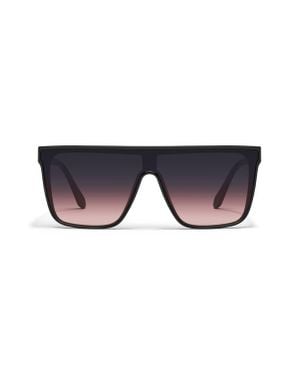 Quay Nightfall Medium 138Mm Shield Sunglasses - Blue