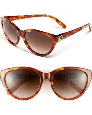 Tory Burch 57Mm Retro Sunglasses - Brown