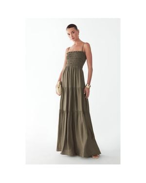 ST MRLO Lennie Maxi Dress - Green