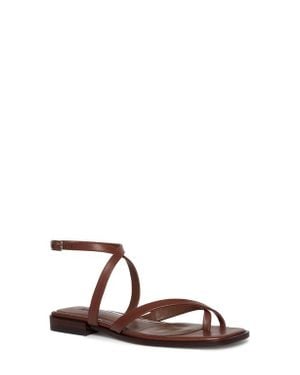 PAIGE Reese Ankle Strap Sandal - Brown