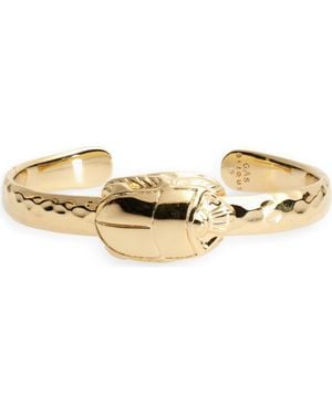 Gas Bijoux Scarabee Cuff Bracelet - Metallic