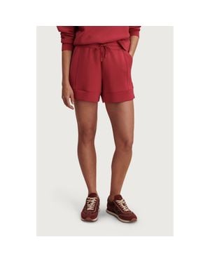 Varley Atrium High Waist Shorts - Red