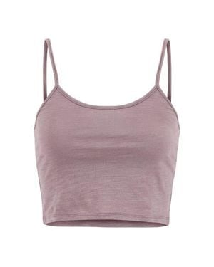 Lezat Tegan Organic Cotton Cami Tank - Purple