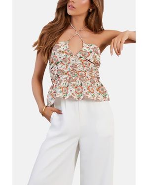 Bishop + Young Aeries Halter Top - White