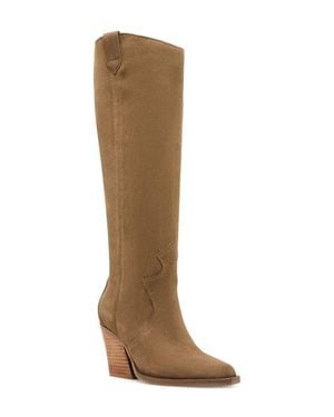 Blondo Opal Waterproof Leather Knee High Boot - Brown