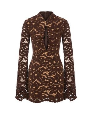 Maeve Erika Dress - Brown