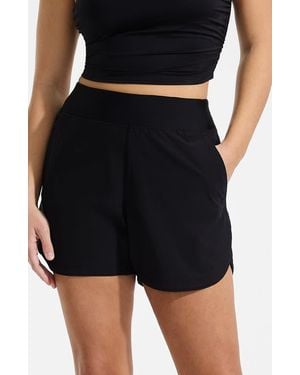 Lands' End Sunshade Upf 50 5 Board Shorts - Black