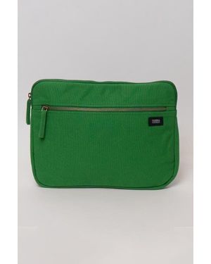 Terra Thread 13-Inch Organic Cotton Laptop Sleeve - Green