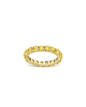 Sterling Forever Gracie Cubic Zirconia Eternity Ring - Metallic