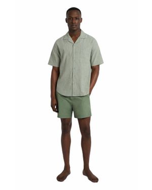 Onia Calder Buckle 5 Swim Trunk - Green