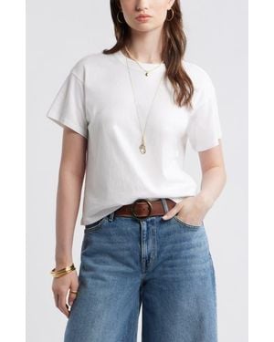 Treasure & Bond Favorite Cotton T-Shirt - White