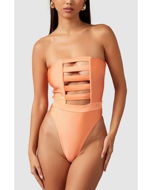 Mbm Swim Zen One-Piece Swimsuit - Orange