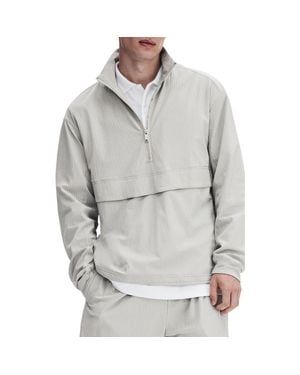 On Shoes Courtside Half Zip Pullover - Gray