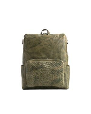 Velez Top Grain Leather Mini Backpack For Small Shoulder Bag Purse - Green