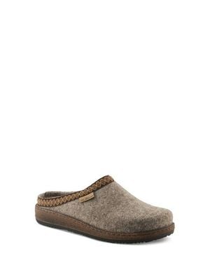 Flexus by Spring Step Snuggee Wool Clog - Brown